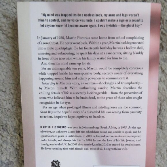 Ghost Boy by Martin Pistorius | Good Read | Paperback Book - Picture 2 of 3